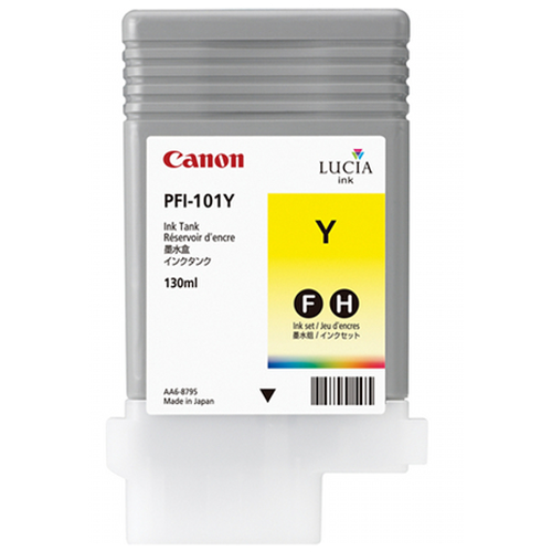 OEM Canon 0886B001AA (PFI-101Y) Yellow Ink Cartridge