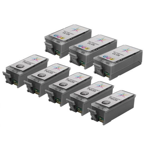 Compatible Canon PGI35 & CLI36 Multi Ink Cartridge Set (1747 Pages)