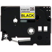 OEM Brother TZe631 Black on Yellow Tape (1/2")