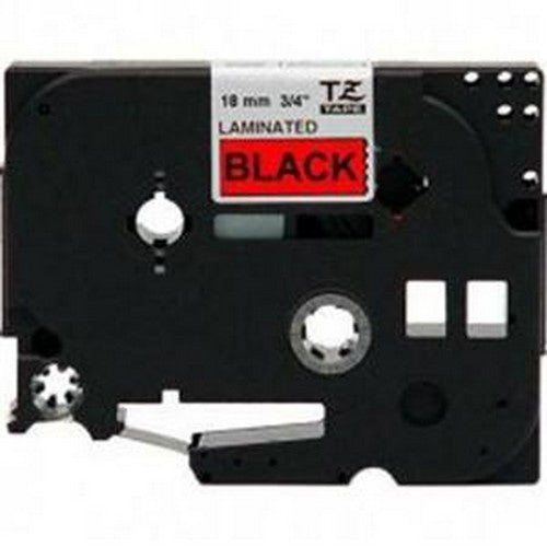 OEM Brother TZe441 Black on Red Tape (3/4")
