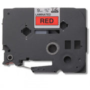 OEM Brother TZe421 Black on Red Tape (3/8")