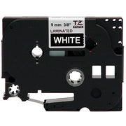 OEM Brother TZe325 White on Black Label Tape Cartridge