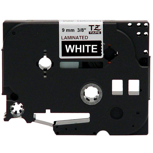 OEM Brother TZe325 White on Black Label Tape Cartridge