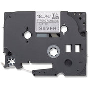 OEM Brother TZeS941 Black on Matte Silver Tape (3/4")