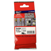 OEM Brother TZeS251 Black on White Tape (1")