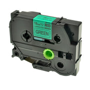 OEM Brother TZe741 Black on Green Tape (3/4")