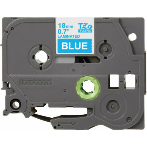 OEM Brother TZe545 White on Blue Tape (3/4")