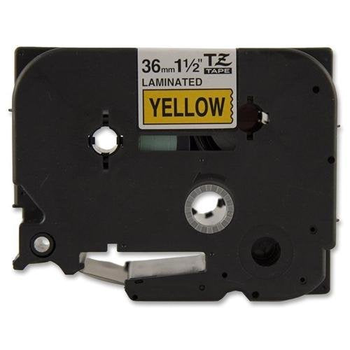 OEM Brother TZe661 Black on Yellow Tape (1 1/2")