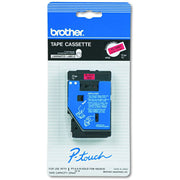OEM Brother TC5001 Black on Red Tape (1/2")