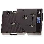 OEM Brother TC6001 Black on Blue Tape (1/2")