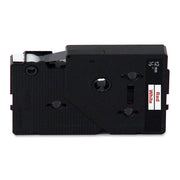 OEM Brother TC21 Red on White Tape 2-Pack (1/2")