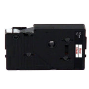 OEM Brother TC11 Red on Clear Tape 2-Pack (1/2")