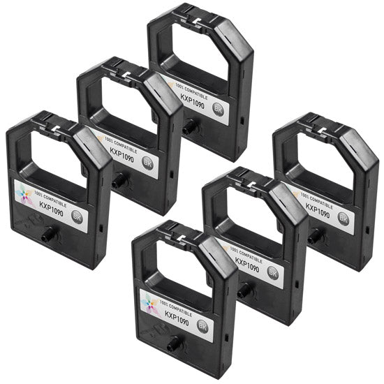 Compatible Panasonic KX-P1090 Black POS Ribbon Cartridges - 6 Pack