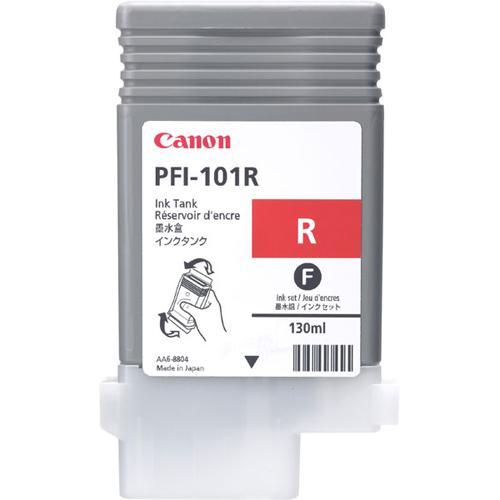 OEM Canon 0889B001AA (PFI-101R) Red Ink Cartridge