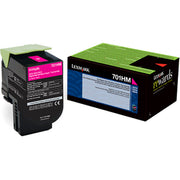 OEM Lexmark 70C1HM0 Magenta High Yield Toner Cartridge (3,000 Pages)