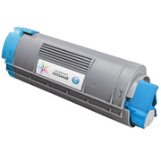 Compatible Okidata 43324468 Cyan Toner Cartridge (4,000 Pages)