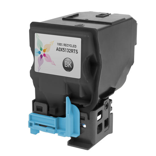 Remanufactured Konica-Minolta A0X5132 Black Toner Cartridge (5,200 Pages)