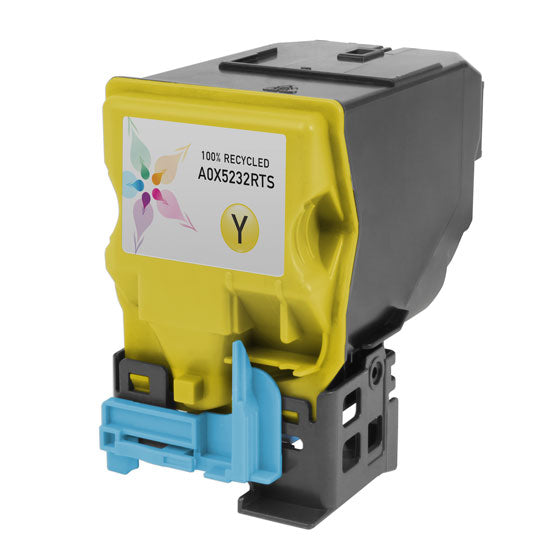 Remanufactured Konica-Minolta A0X5232/TNP22Y Yellow Toner Cartridge (4,600 Pages)