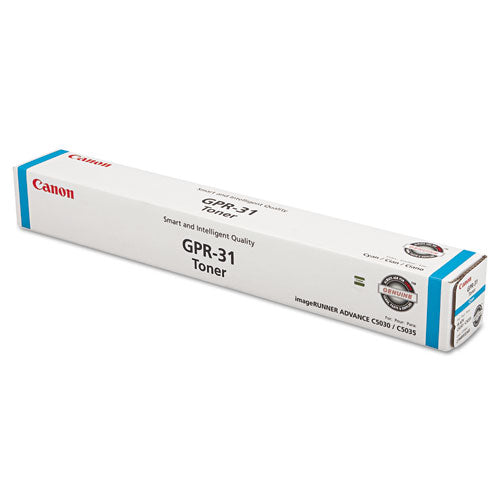 OEM Canon GPR-31 Cyan Toner Cartridge (27,000 Pages)
