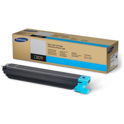 OEM Samsung CLT-C809S Cyan Toner Cartridge (15,000 Pages)