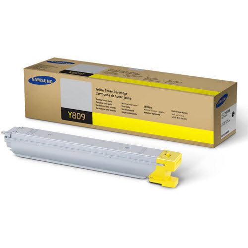 OEM Samsung CLT-Y809S Yellow Toner Cartridge