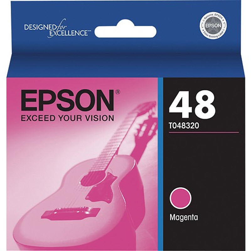 OEM Epson T048320 (T0483) Magenta Ink Cartridge
