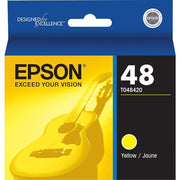 OEM Epson T048420 (T0484) Yellow Ink Cartridge (430 Pages)