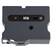 OEM Brother TX1411 Black on White Tape