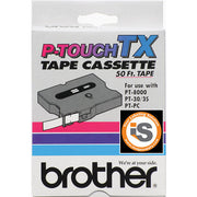 OEM Brother TX5311 Black on White Tape