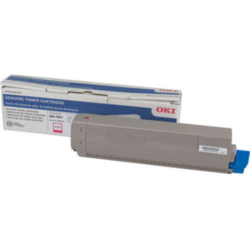 OEM Okidata 44844510 Magenta Toner Cartridge (10,000 Pages)