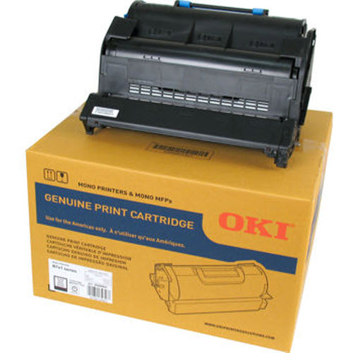 OEM Okidata 45488801 Black Toner Cartridge (18,000 Pages)