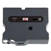 OEM Brother TX2521 Red on White Tape Cartridge