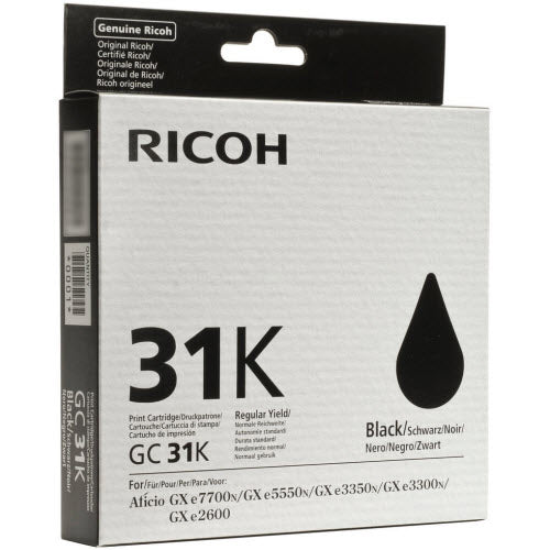 OEM Ricoh 405688 Black Ink Cartridge (1,920 Pages)
