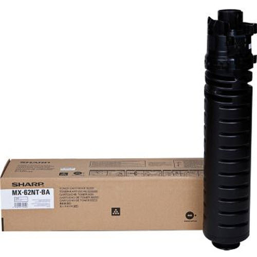 OEM Sharp MX-62NTBA Black Toner Cartridge (65,000 Pages)