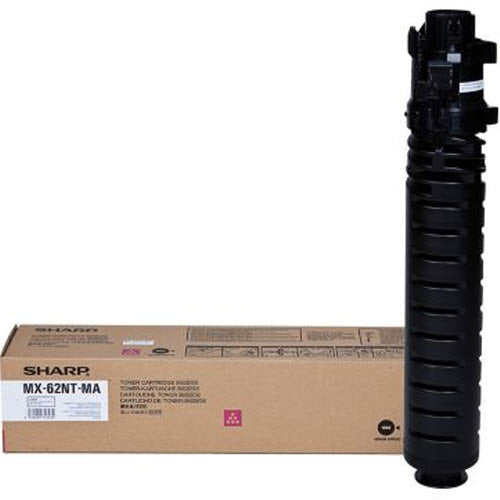 OEM Sharp MX-62NTMA Magenta Toner Cartridge (40,000 Pages)