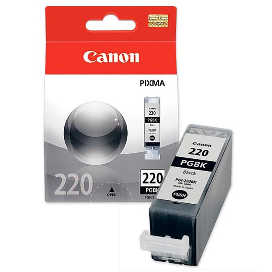 OEM Canon 2945B001 (PGI220) Black Ink Cartridge (350 Pages)