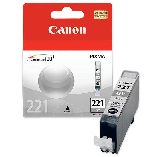 OEM Canon 2950B001 (CLI221) Photo Gray Ink Cartridge