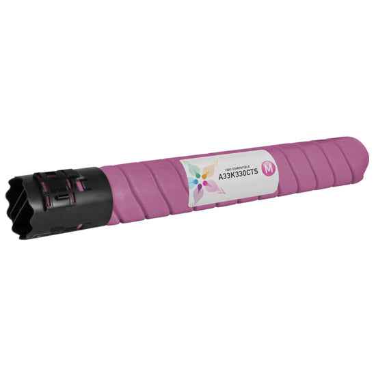 Compatible Konica Minolta A33K330 Magenta Toner Cartridge (25,000 Pages)