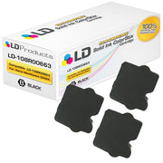 Compatible Xerox 108R00663 Black Solid Ink Sticks (3 Pack)