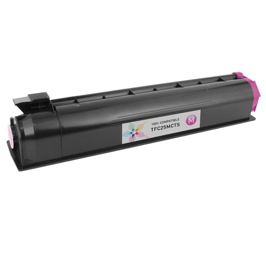 Compatible Toshiba T-FC25-M Magenta Toner Cartridge (26,800 Pages)