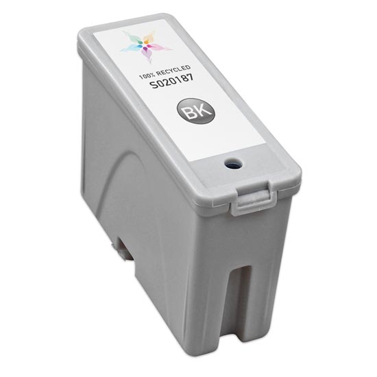 Remanufactured Epson S020187 Black Ink Cartridge (540 Pages)