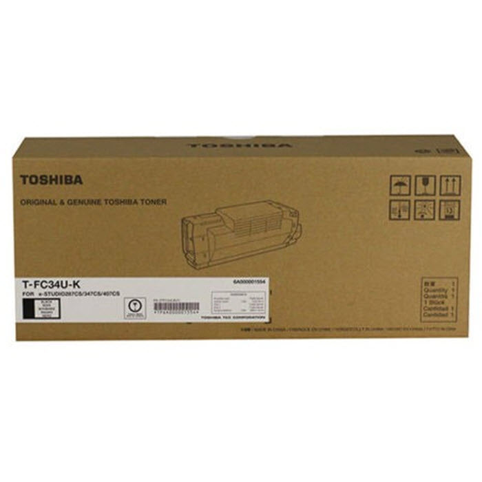 OEM Toshiba TFC34UK Black Toner Cartridge (15,000 Pages)