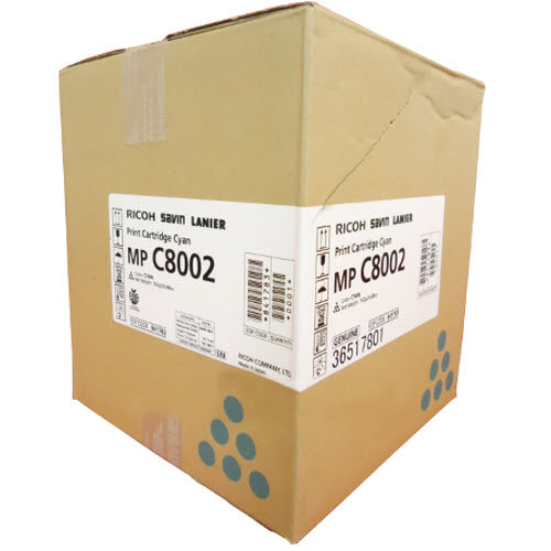 OEM Ricoh 841783 Cyan Toner Cartridge (29,000 Pages)