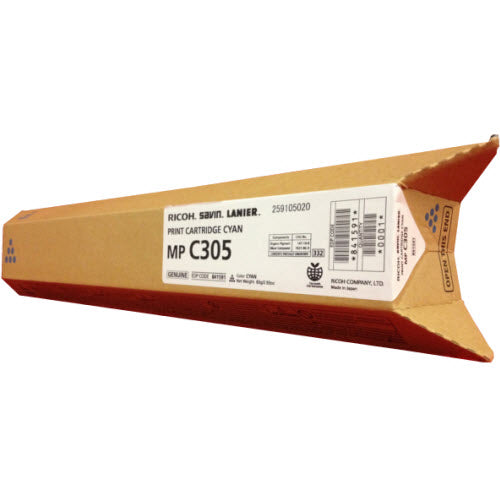 OEM Ricoh 841591 Cyan Toner Cartridge (4,000 Pages)