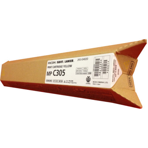 OEM Ricoh 841593 Yellow Toner Cartridge (4,000 Pages)
