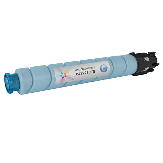 Compatible Ricoh 841296 Cyan Toner Cartridge (10,000 Pages)