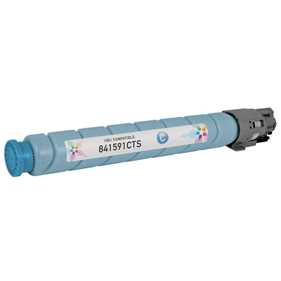Compatible Ricoh 841591 Cyan Toner Cartridge (4,000 Pages)
