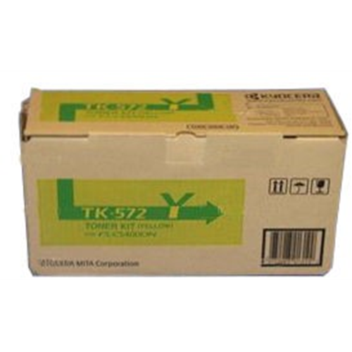 OEM Kyocera Mita TK-572Y Yellow Laser Toner Cartridge (12,000 Pages)