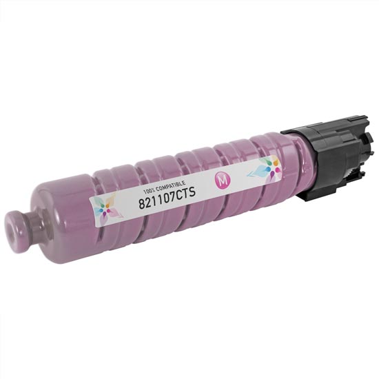 Compatible Ricoh 821107 Magenta Toner Cartridge (21,000 Pages)