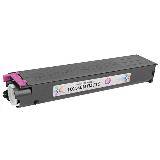 Compatible Sharp DX-C40NTM Magenta Toner Cartridge (10,000 Pages)